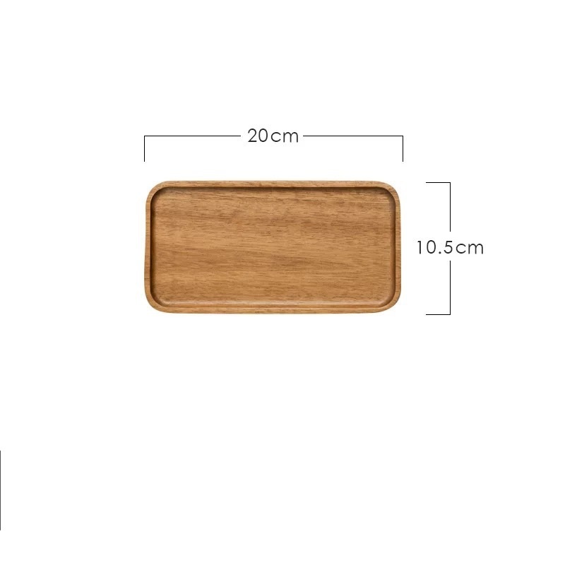 Breakfast Plate, Fruit Plate, Wooden Western Food Plate - Image 5
