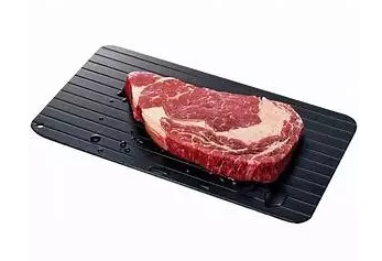 Fast Defrosting Tray Thaw Kitchen Quick Aluminum Thaw Plate - Image 10