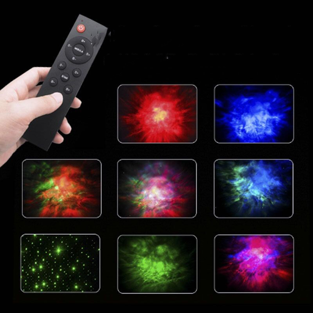Creative Astronaut Galaxy Starry Sky Projector Nightlight USB Atmospher Bedroom Table Lamp - Image 7